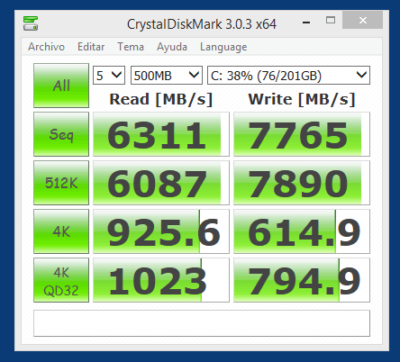 RAM cached HDD Benchmark